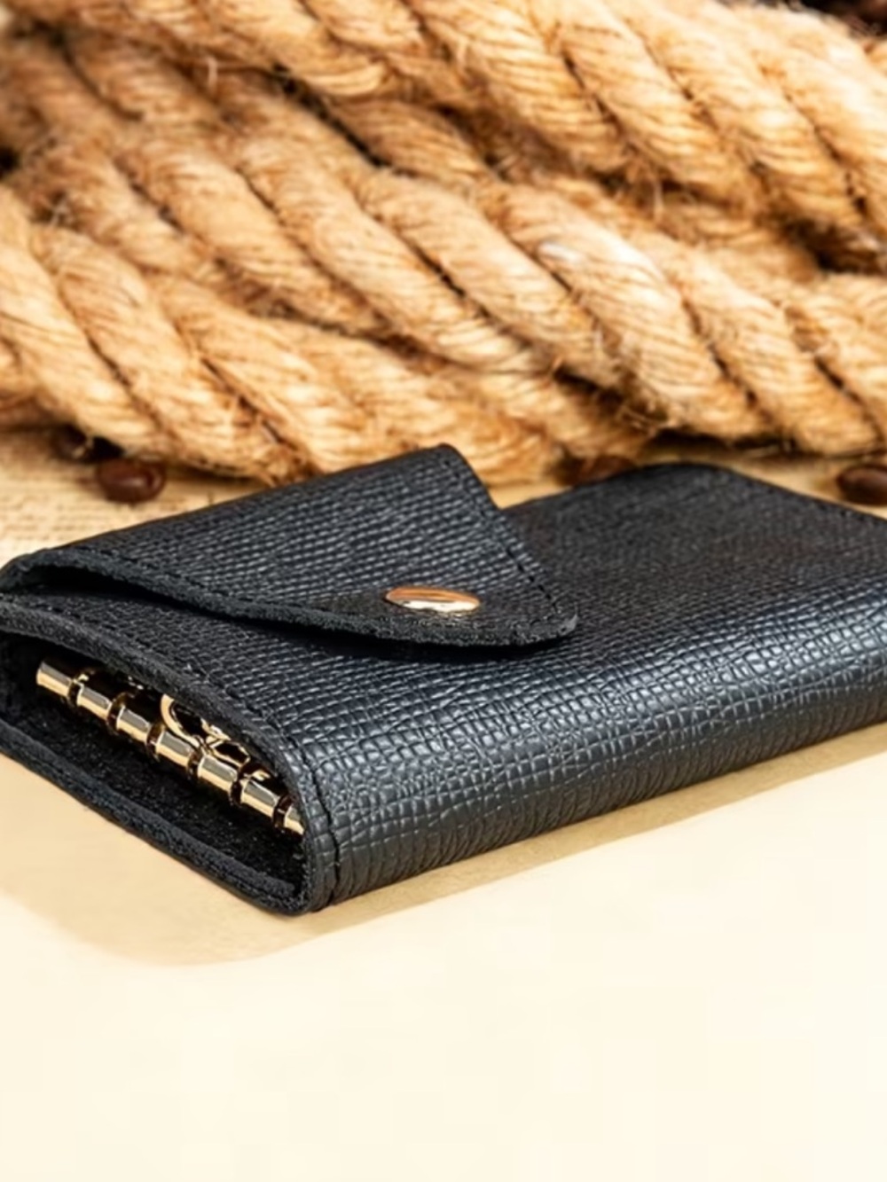 Classic Leather Key Wallet